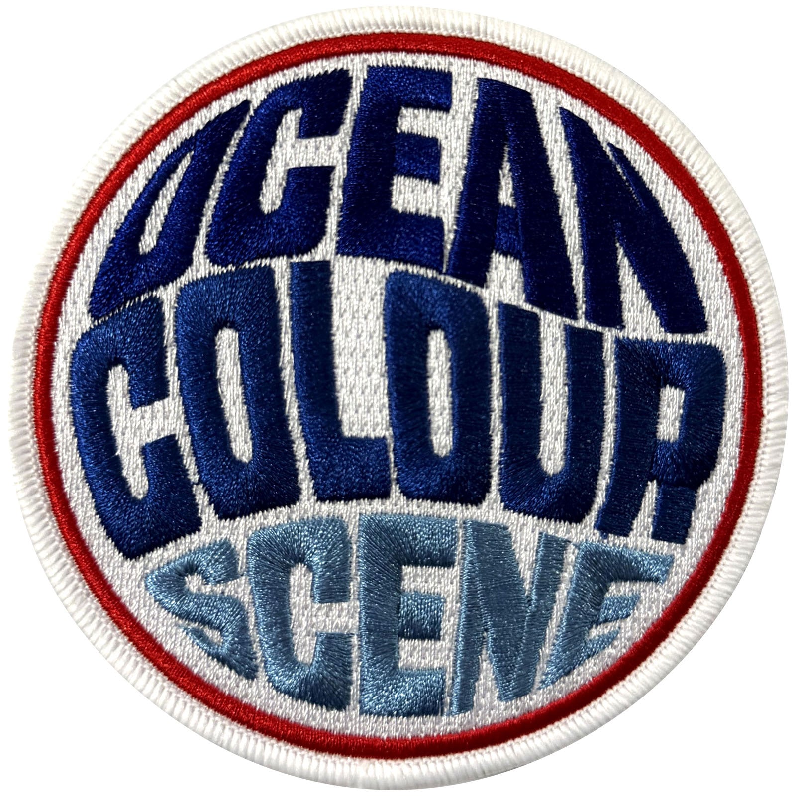 Ocean Colour Scene: Fisheye Logo Patch – officielt merchandise