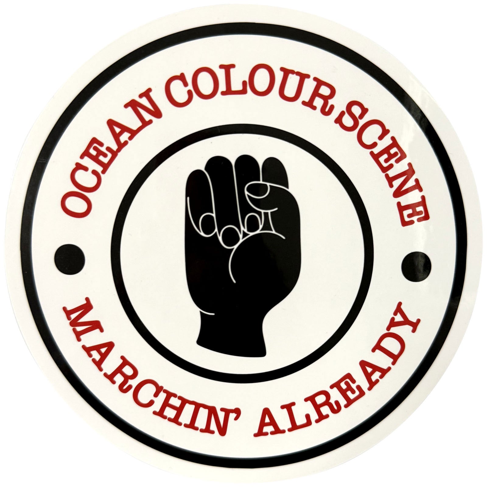 Ocean Colour Scene: Marchin' Fist Stationery – officielt merchandise