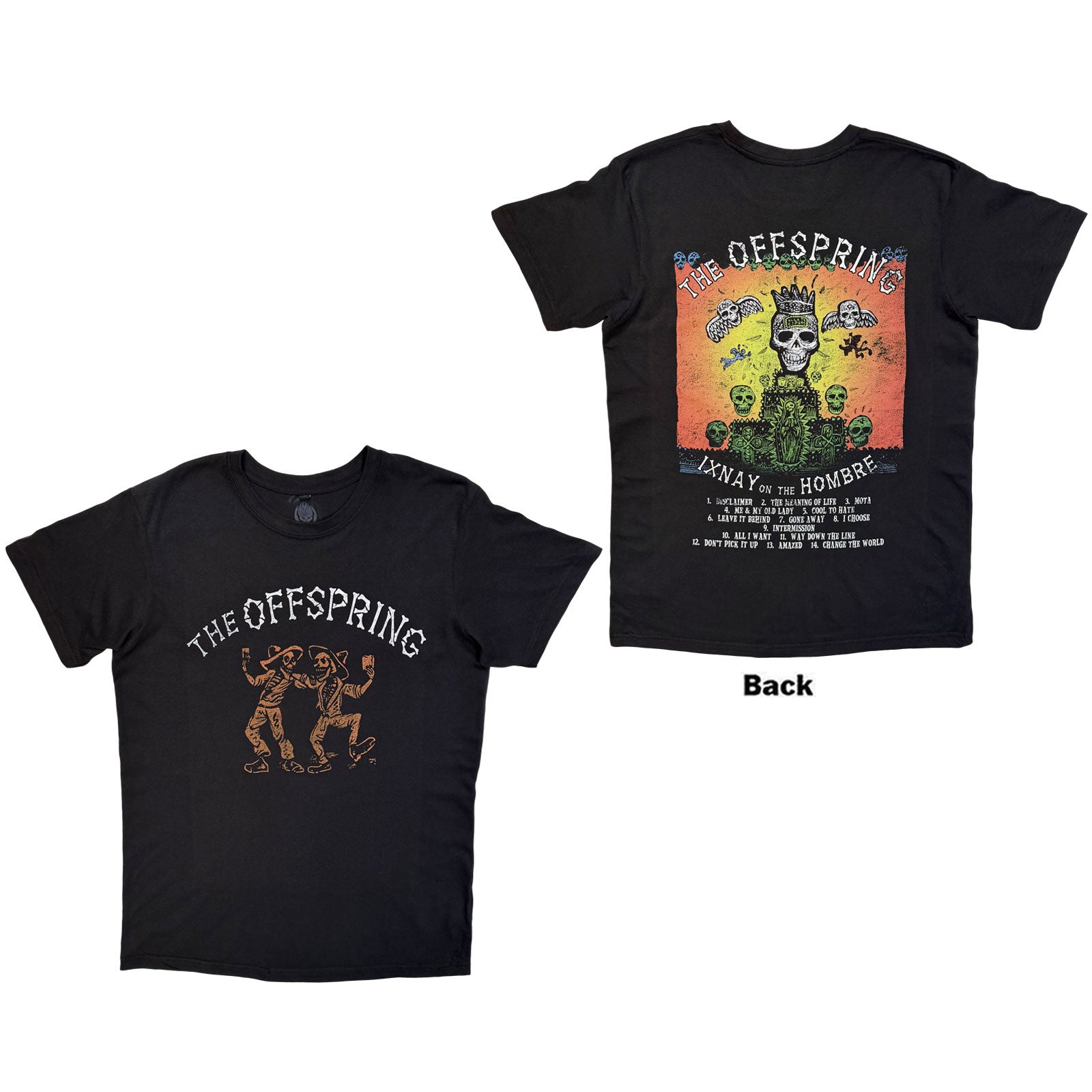 The Offspring: Ixnay On The Hombre T-shirt – officielt merchandise