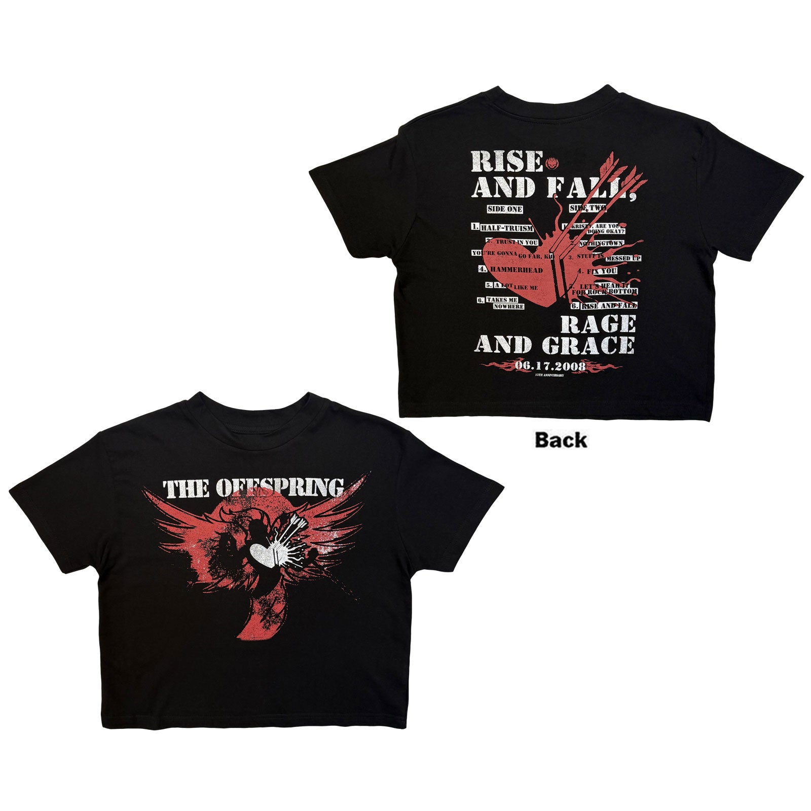 The Offspring: Rise & Fall T-shirt – officielt merchandise