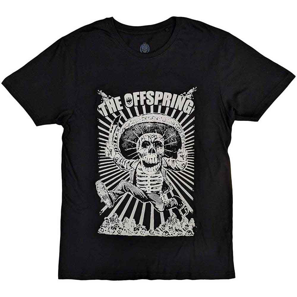 The Offspring: Jumping Skeleton T-shirt – officielt merchandise