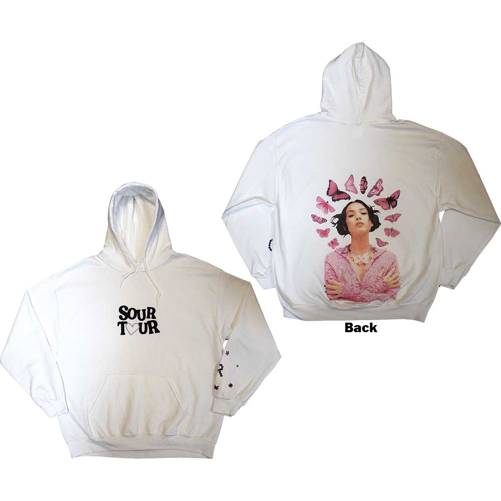 Olivia Rodrigo: Butterfly Halo Pullover Hoodie (Back Print)