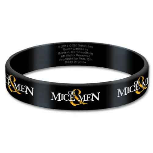 Of Mice & Men: Logo Armbånd – officielt merchandise