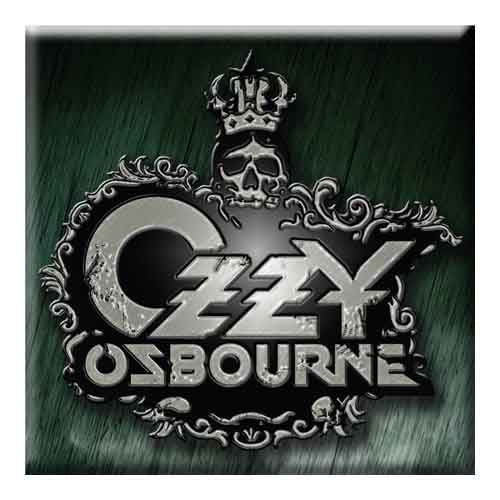 Ozzy Osbourne: Crest Logo Magnet – officielt merchandise
