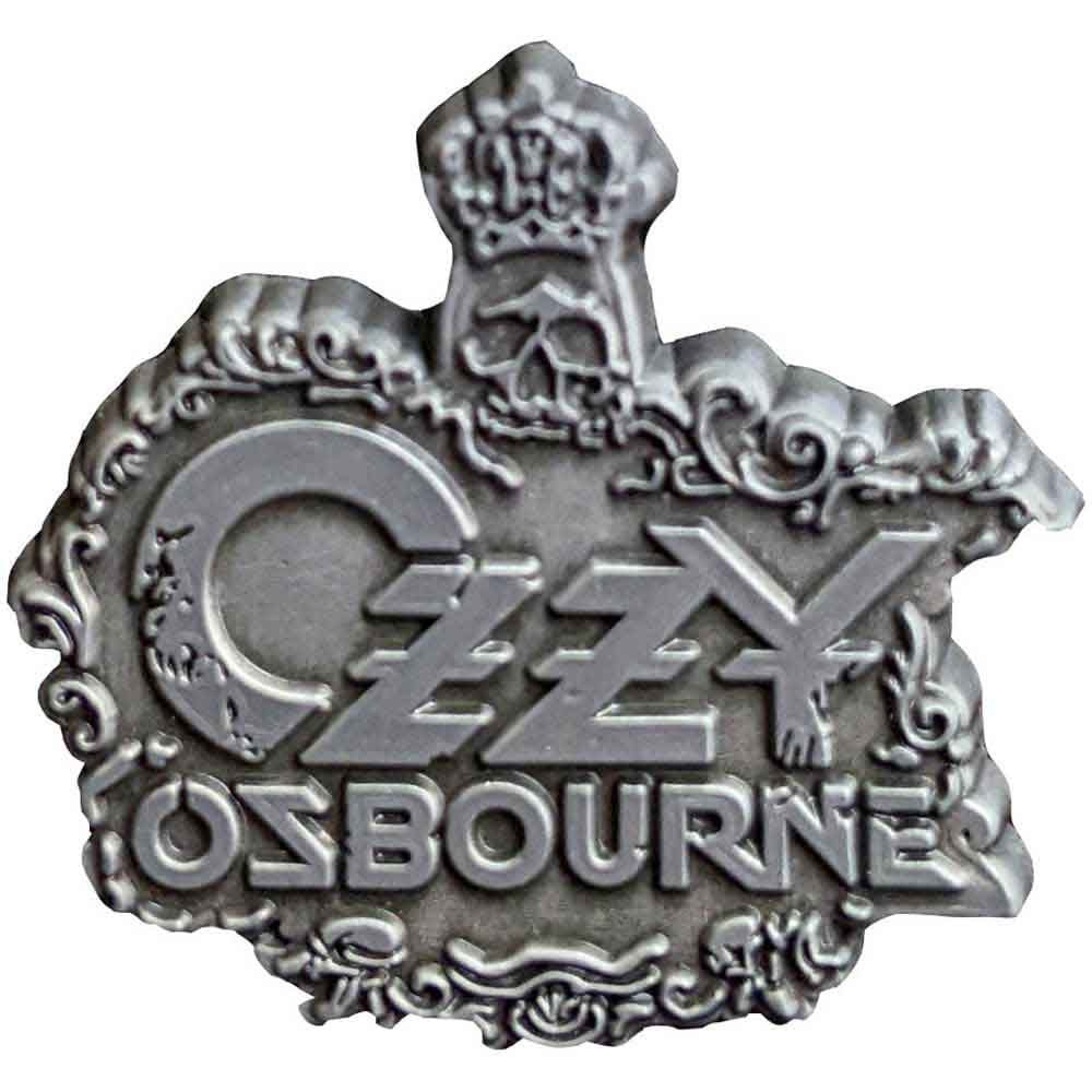 Ozzy Osbourne: Crest Pin badge – officielt merchandise