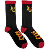 Ozzy Osbourne: Bat (UK Size 4 - 7) Strømper – officielt merchandise