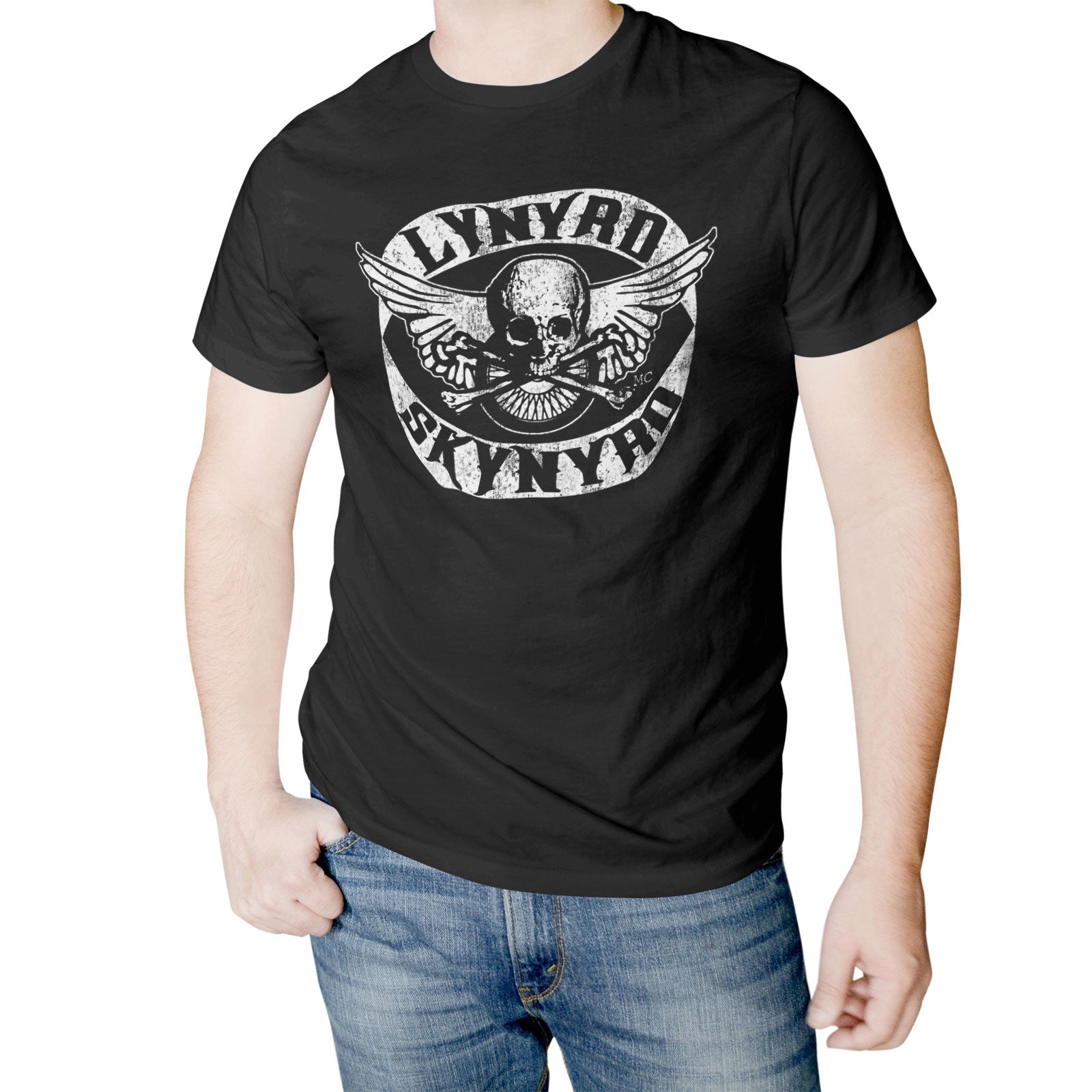 Lynyrd Skynyrd Biker Patch T-Shirt