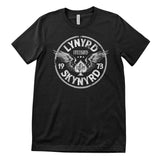 Lynyrd Skynyrd 1973 Circle Patch T-Shirt T-Shirt fra Lynyrd Skynyrd