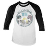 Blondie - Circular 1974 Baseball Long Sleeve Tee Baseball Long Sleeve Tee fra Blondie
