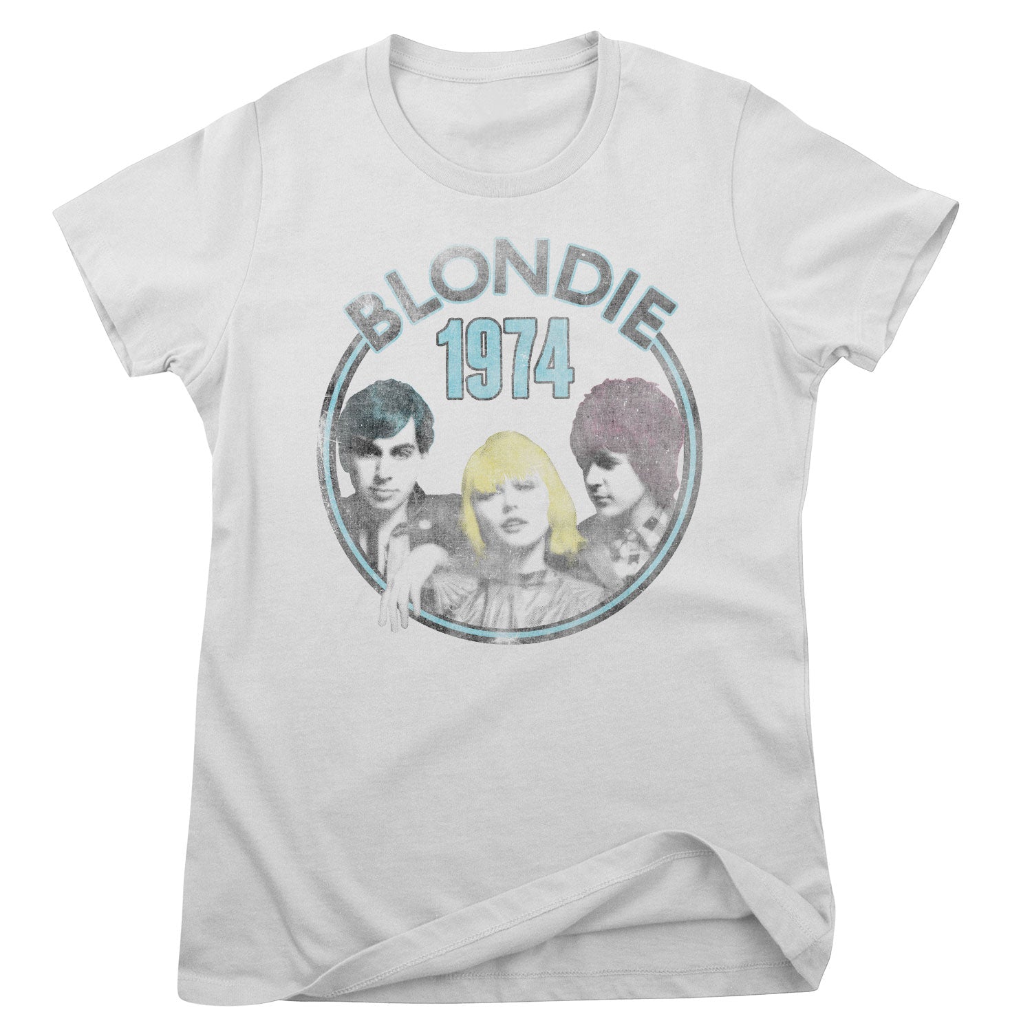 Blondie - Circular 1974 Girly Tee Girly Tee fra Blondie