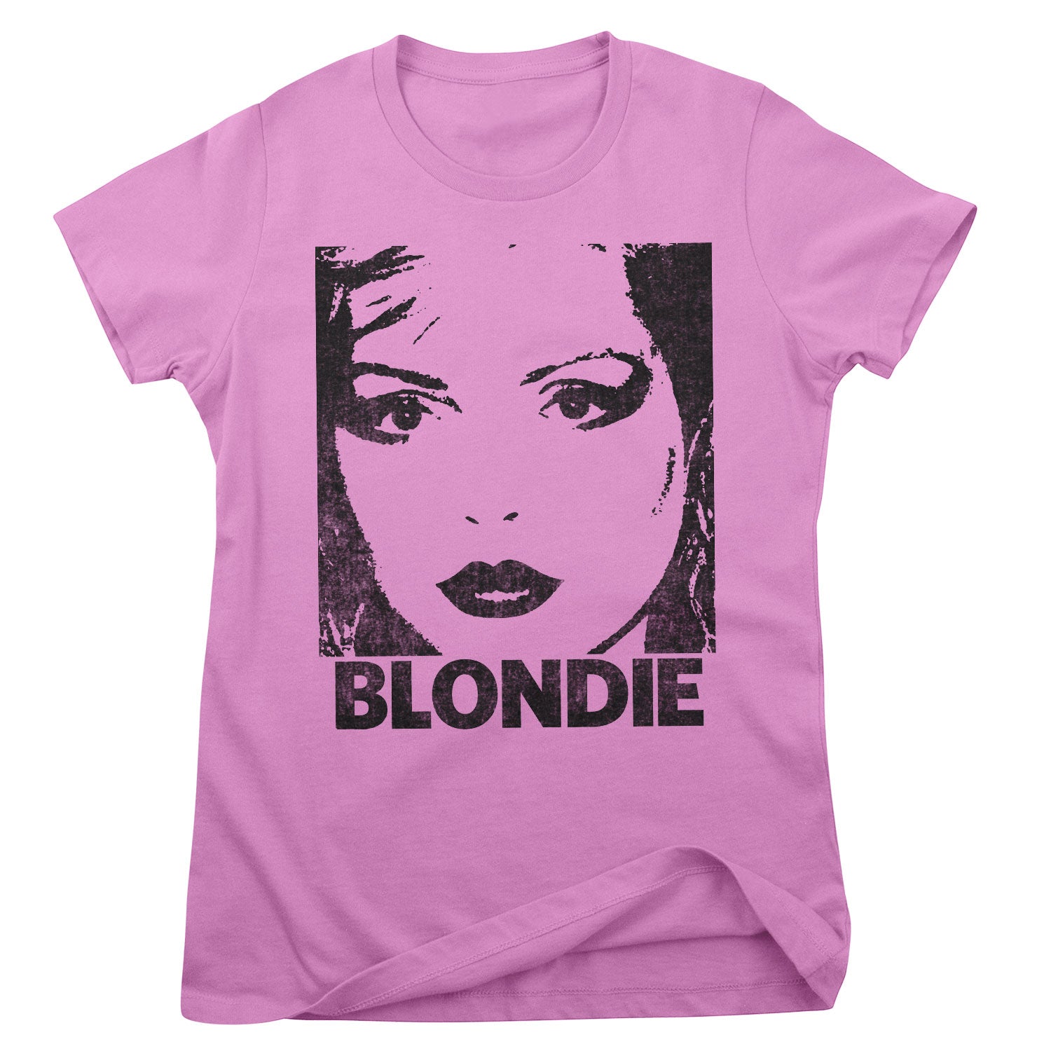Blondie Face Girly Tee Girly Tee fra Blondie