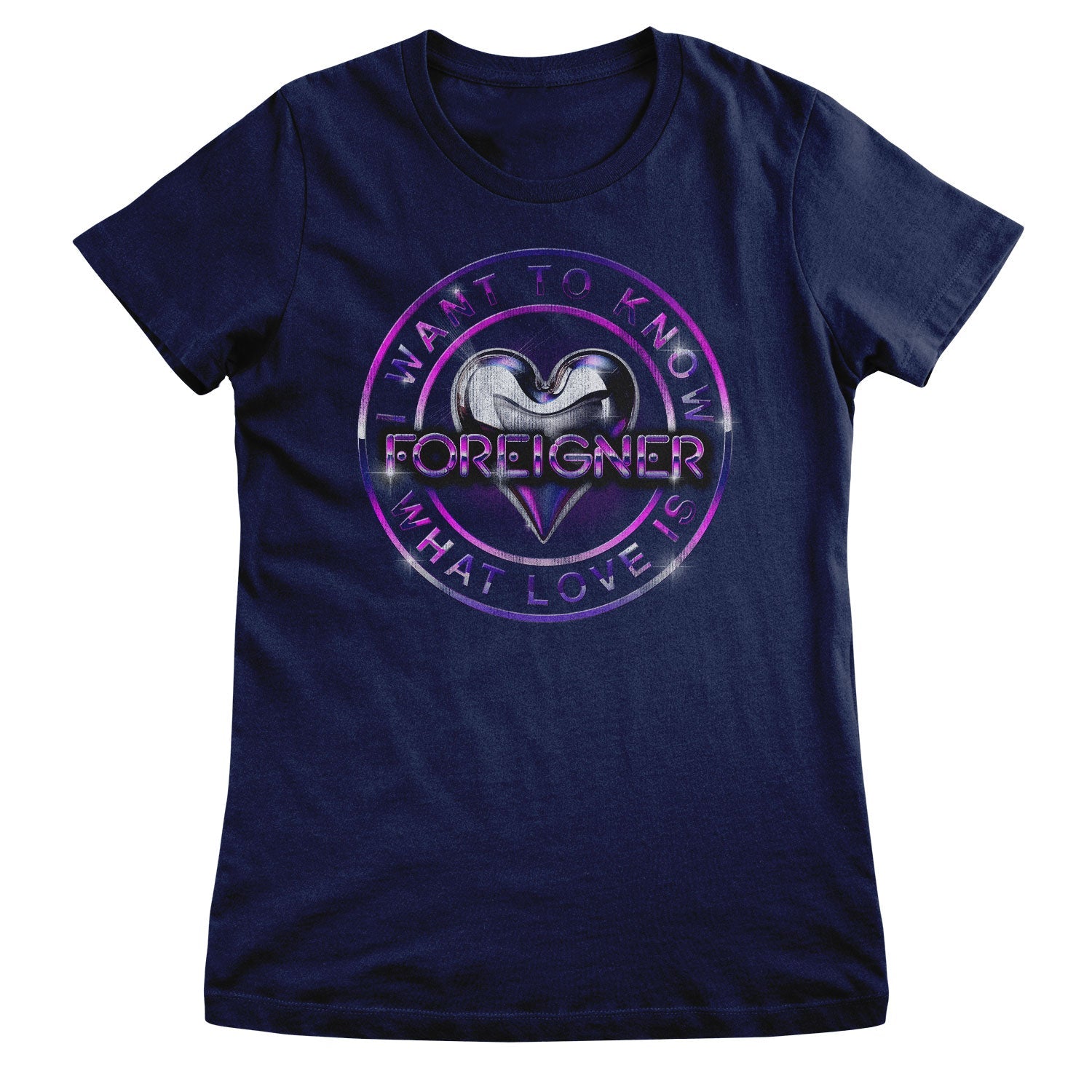 I Want To Know What Love Is Girly Tee