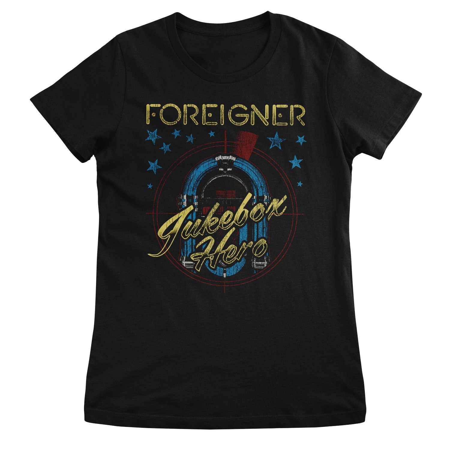 Jukebox Hero Girly Tee
