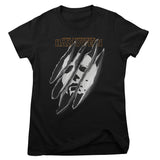 Halloween  - Michael Myers Slashed Mask Girly Tee
