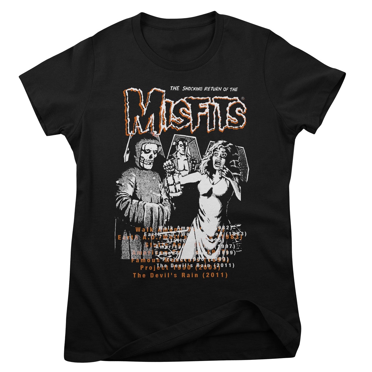 Misfits Shocking Return Girly Tee Girly Tee fra Misfits