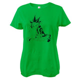 Yo-Gi-Oh! Green Outlines Girly Tee