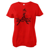 Yo-Gi-Oh! Red Outlines Girly Tee
