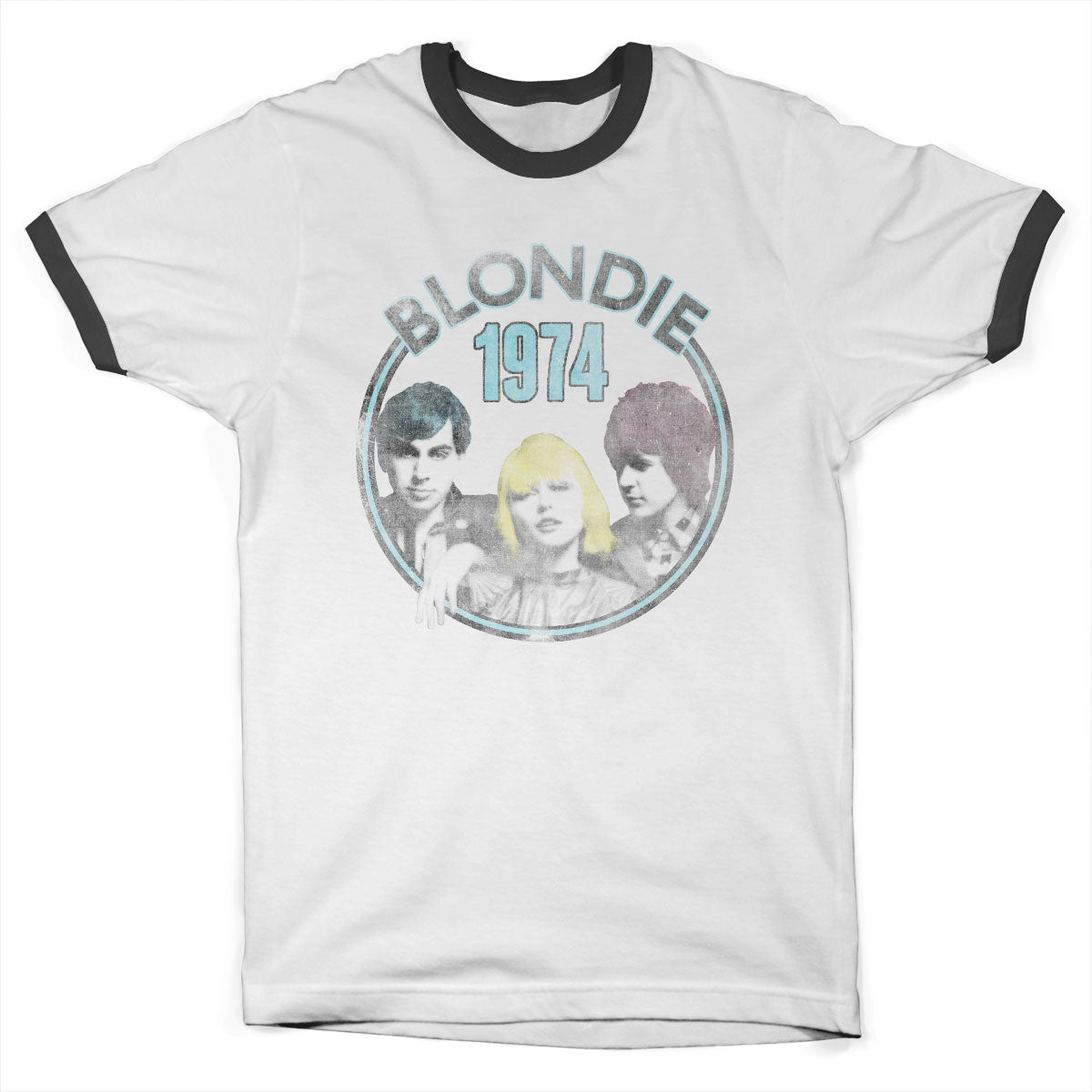 Blondie - Circular 1974 Ringer Tee Ringer Tee fra Blondie