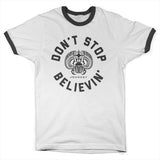 Don't Stop Believin' Circle Ringer Tee