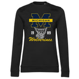 Michigan Wolverines 1989 Girly Sweatshirt