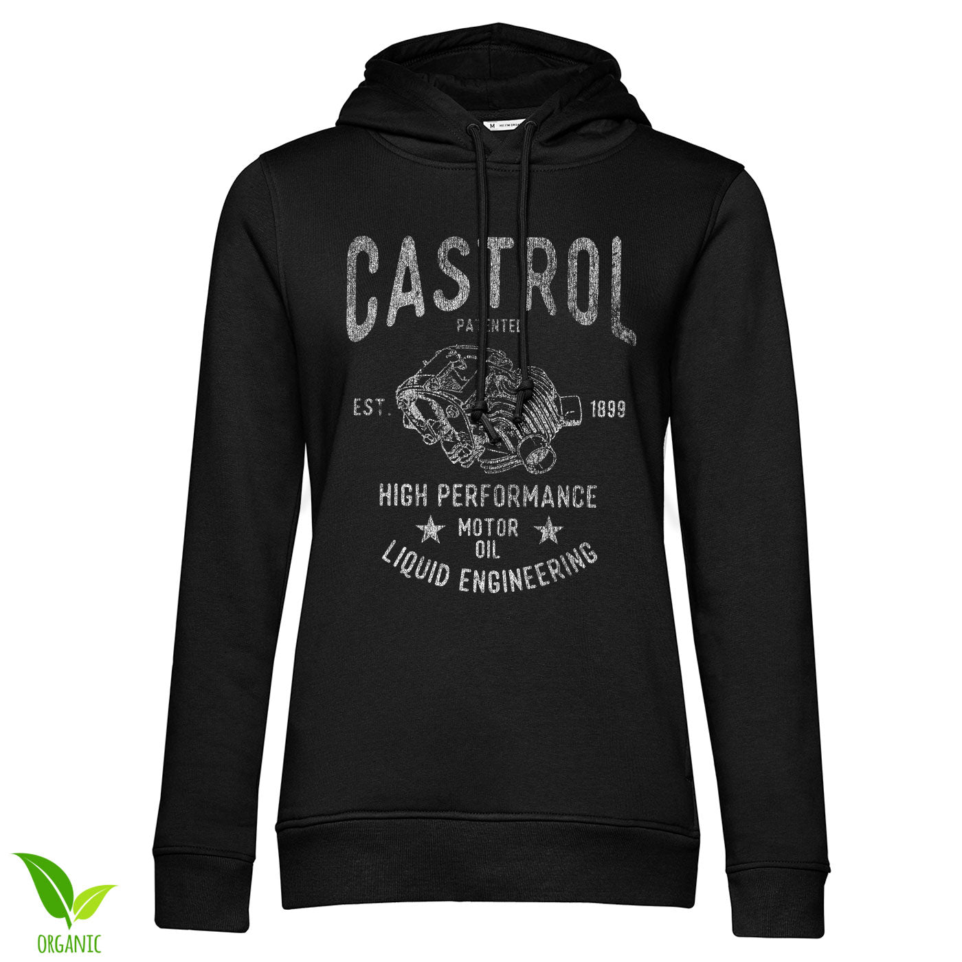 Castrol Motor Oil Girly Hoodie Girly Hoodie fra Castrol