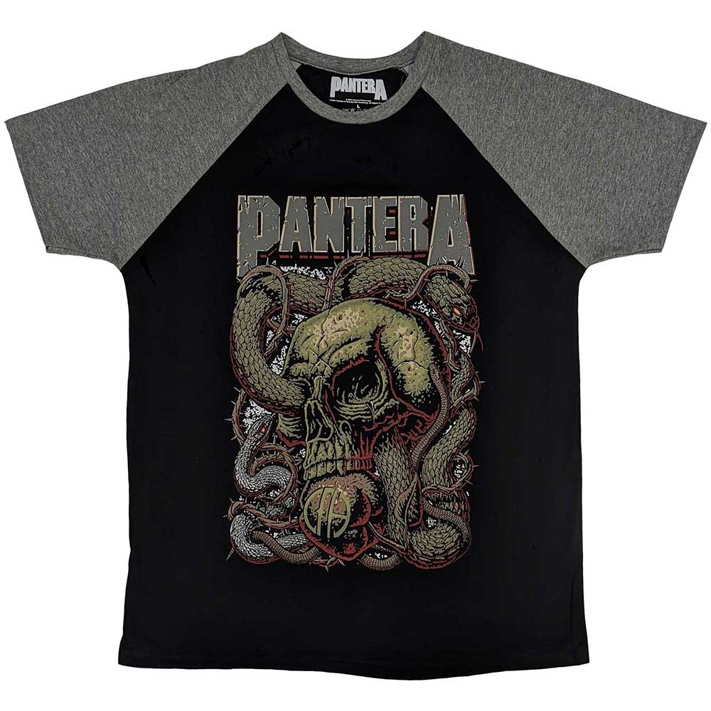 Pantera: Serpent Skull Raglan T-Shirt