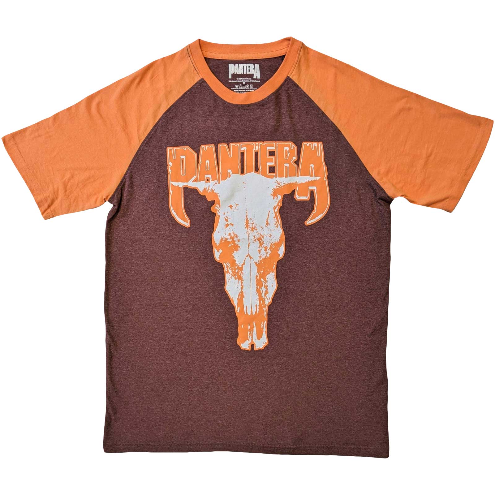 Pantera Unisex Raglan T-Shirt: Skull
