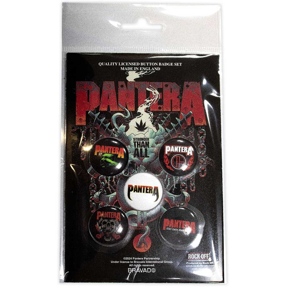 Pantera: Stay Away From Me Button Badge Pack