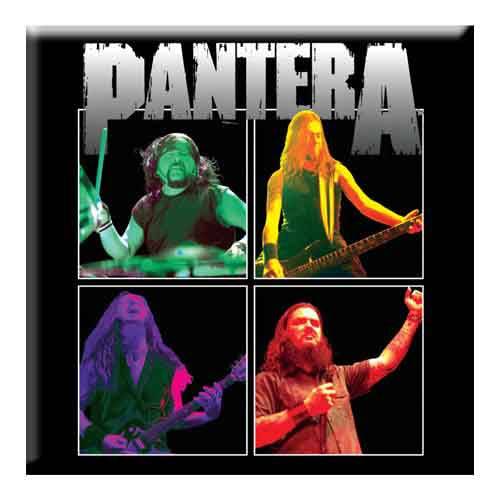 Pantera: Band Photo Magnet – officielt merchandise