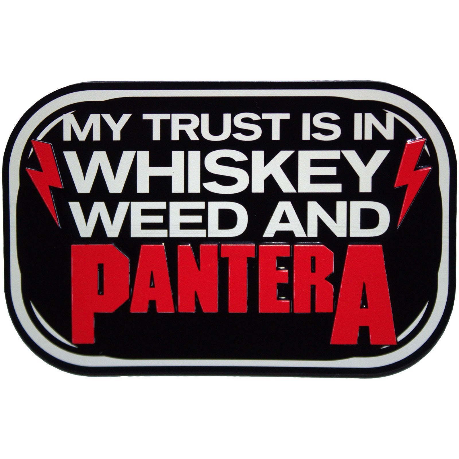 Pantera: Whiskey Premium Fridge Magnet