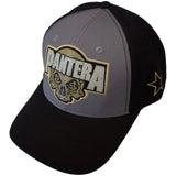 Pantera: Skull (Black & Charcoal Grey) (Side Print) Cap – officielt merchandise