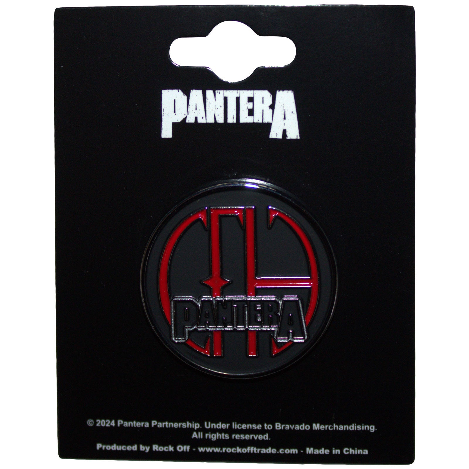 Pantera: Cowboys From Hell Logo Pin Badge