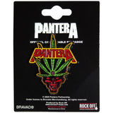 Pantera: Leaf Skull Pin Badge
