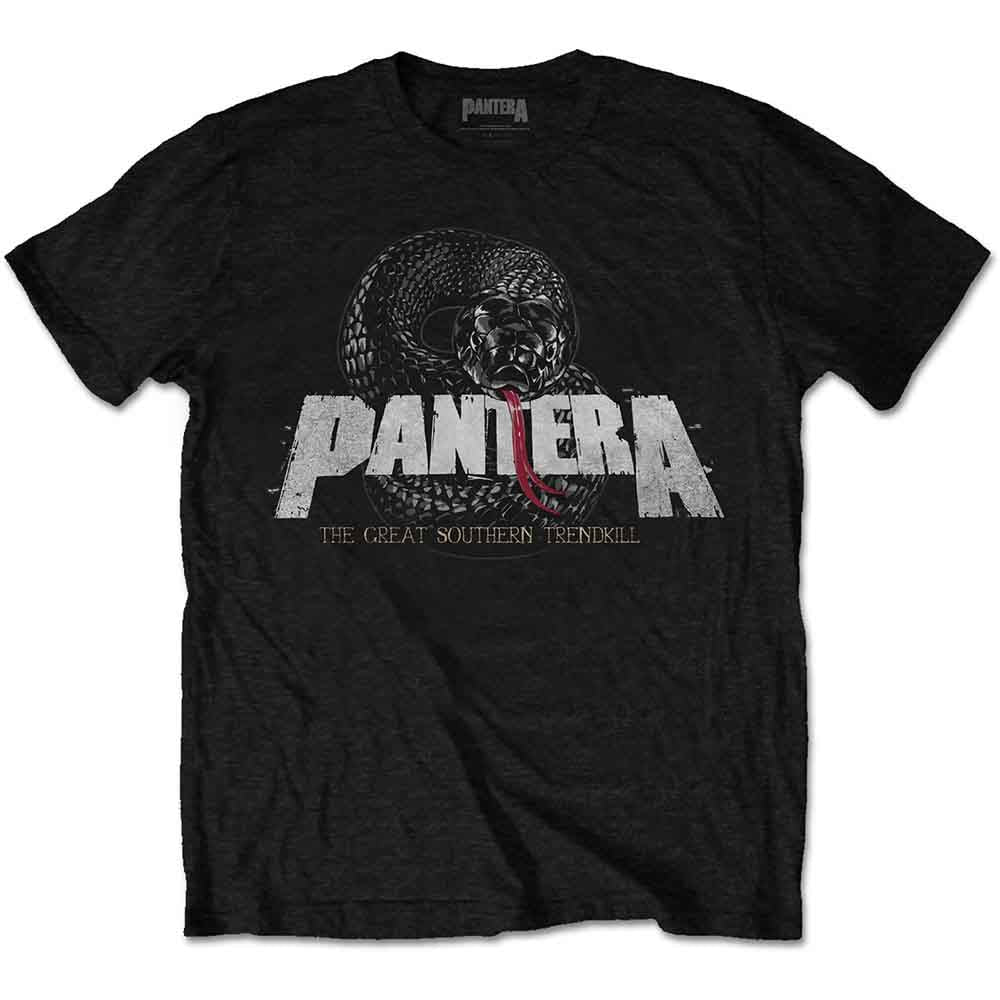 Pantera: Snake Logo T-shirt – officielt merchandise