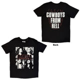 Pantera: Cowboys From Hell Flames T-shirt – officielt merchandise