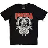 Pantera: Snake Skull T-shirt – officielt merchandise