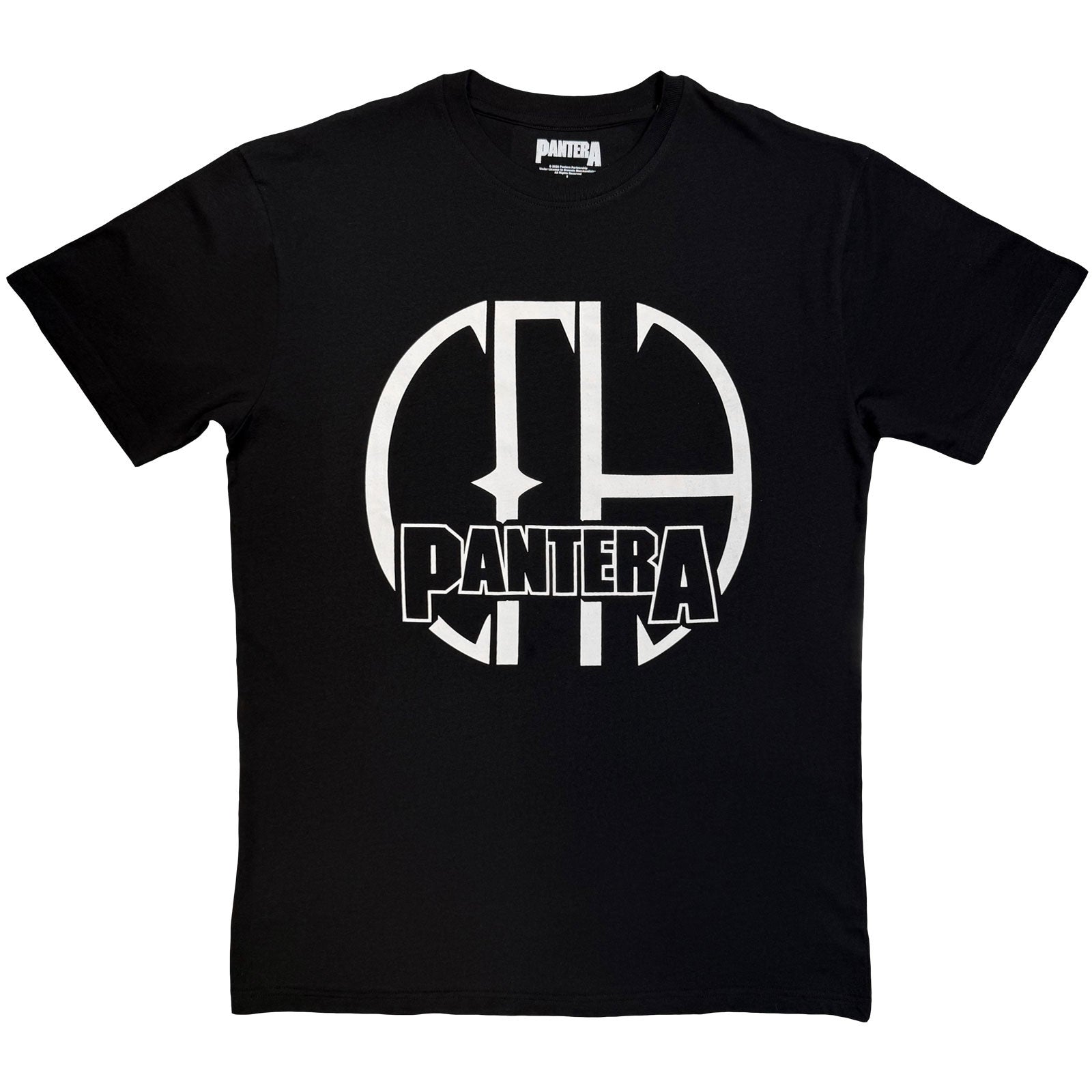 Pantera: CFH Logo Mono T-shirt – officielt merchandise