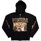 Pantera: Bong Group Zipped Hoodie
