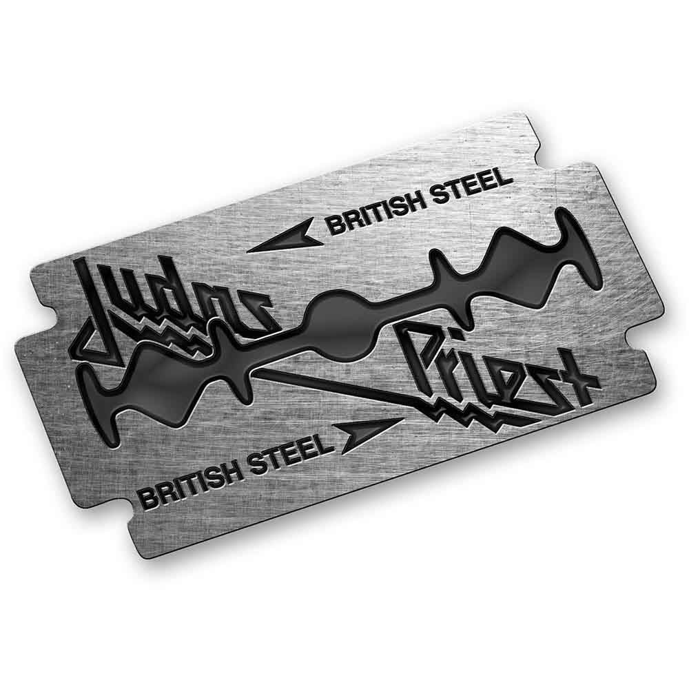 Judas Priest: British Steel Pin badge – officielt merchandise