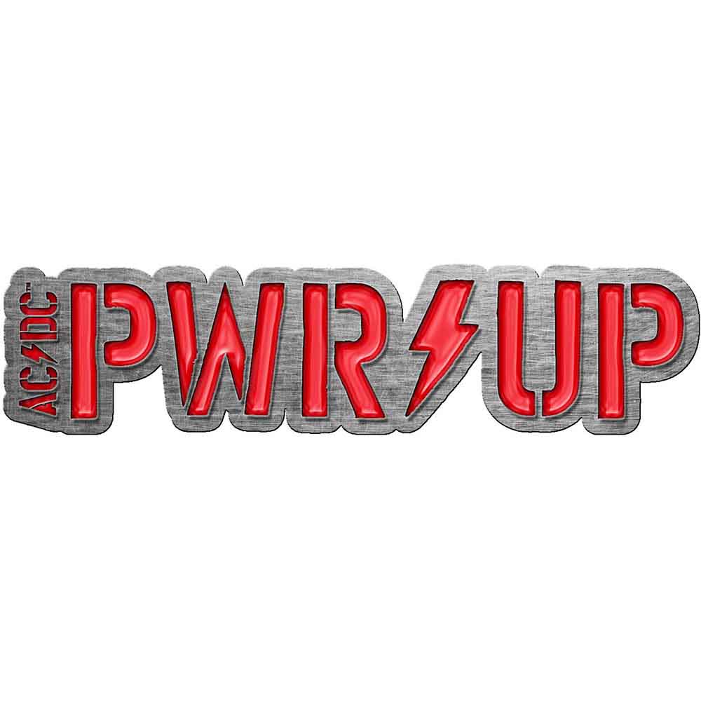 AC/DC: PWR - UP Pin badge – officielt merchandise