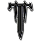 Trivium: T Pin badge – officielt merchandise