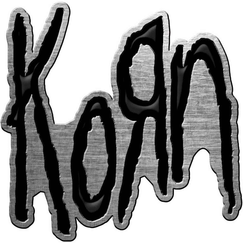 Korn: Logo Pin badge – officielt merchandise