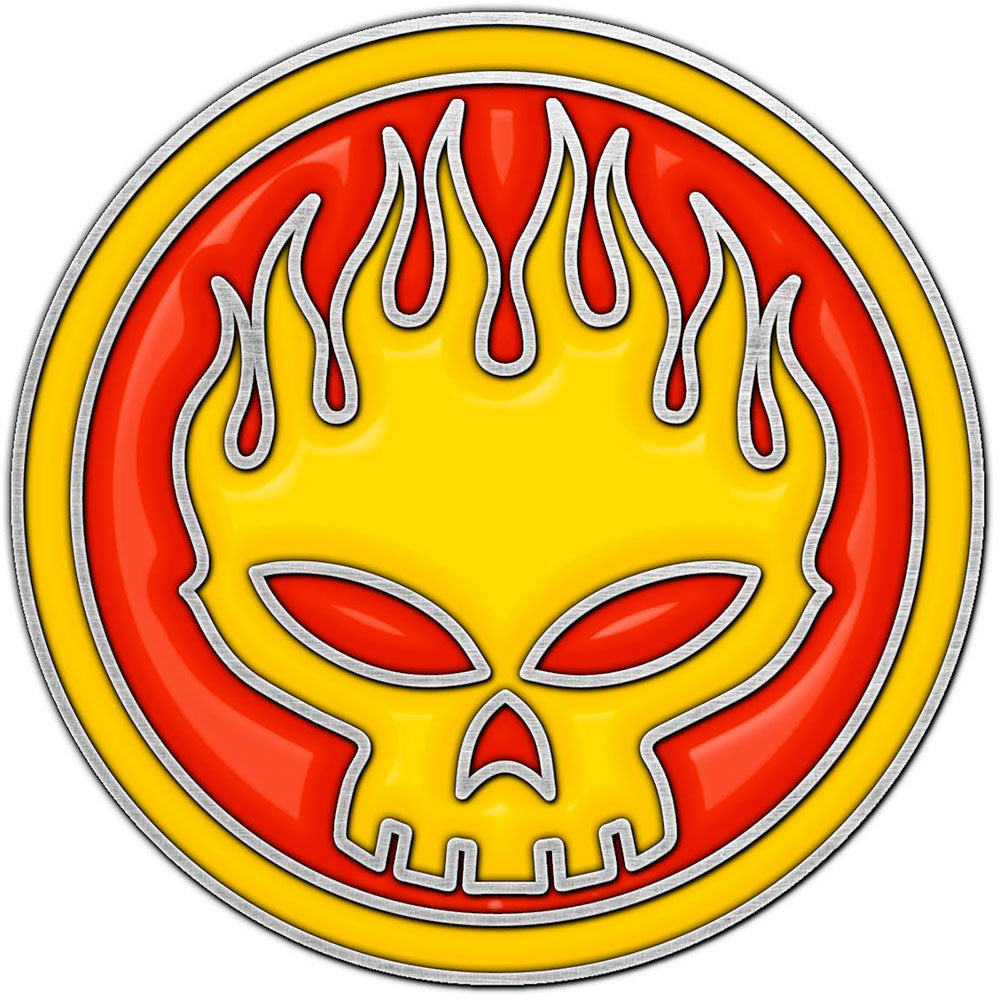 The Offspring: Skull Logo Pin Badge