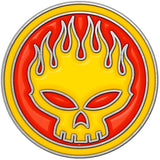 The Offspring: Skull Logo Pin Badge