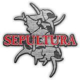 Sepultura: Logo & Tribal S Pin Badge