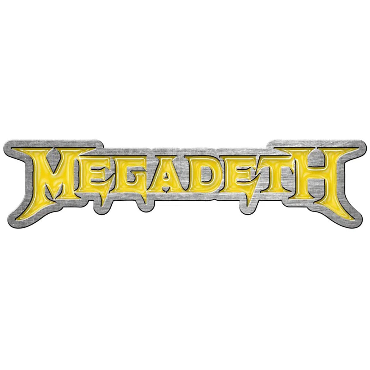 Megadeth: Logo Pin badge – officielt merchandise