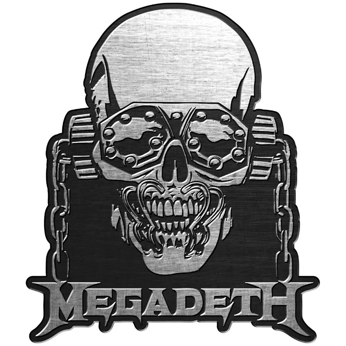 Megadeth: Vic Rattlehead Pin badge – officielt merchandise
