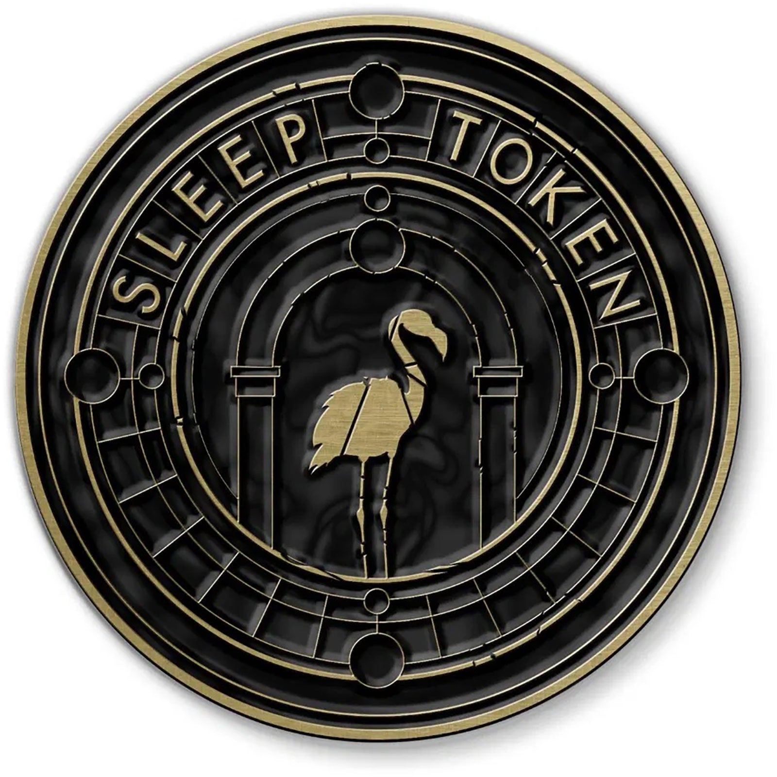 Sleep Token: Even In Arcadia Crest Pin Badge (Enamel Infill)