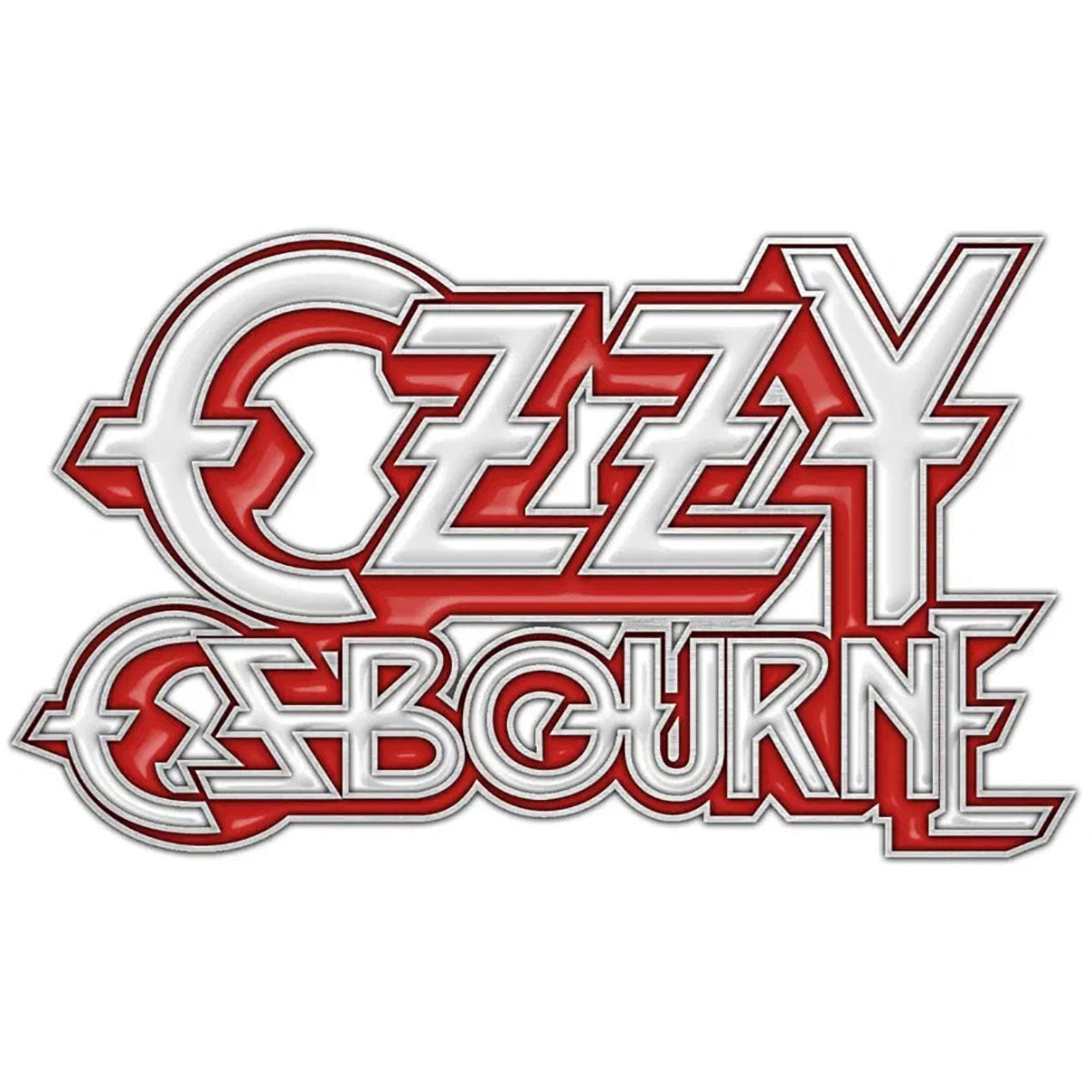 Ozzy Osbourne: Logo Pin badge – officielt merchandise