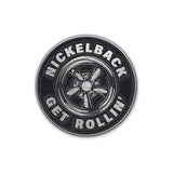 Nickelback: Get Rollin' Pin badge – officielt merchandise